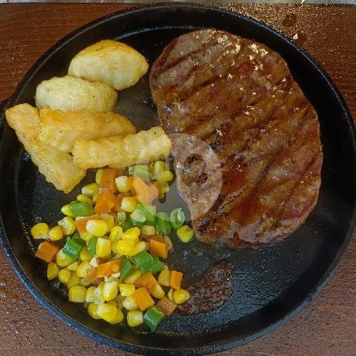 Sirloin Meltique Mushroom menu Aroma Steak