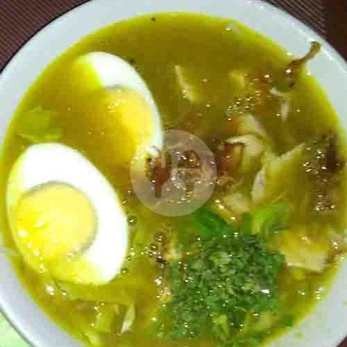 Soto Ayam +Telur (tanpa nasi) menu Soto Ayam Elza, Tukad Irawadi