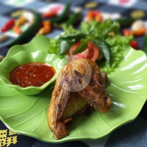 Paket Ber - 6 Nasi Ayam Goreng Sambal Korek + Es Teh Manis menu Bebek Goreng H. Slamet, Sidakarya