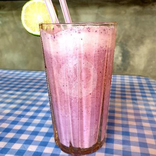 Blueberry Lassi Smoothie (LARGE) menu Taco Beach Mexican Grill, Seminyak