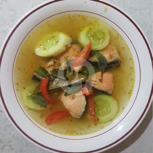 Soup Ikan Salmon menu Dewata Soup Kepala Ikan, Muding Indah