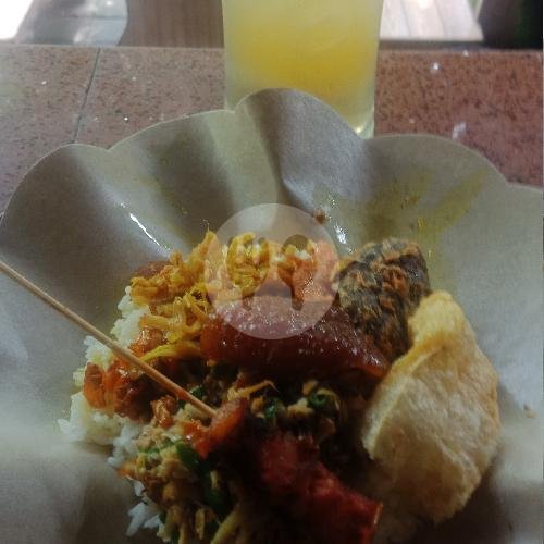 Paket Spesial+minum Teh/Jeruk menu Nasi Be Genyol Mak Mitha, Ubung Kaja