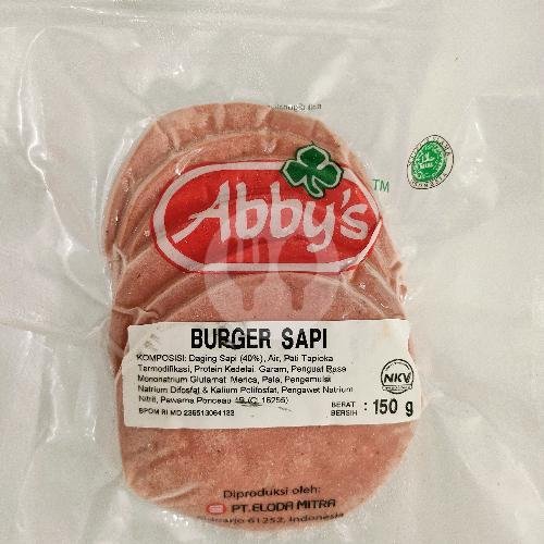 Abbys Burger Sapi menu Twins Frozen