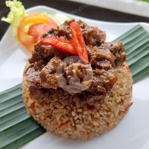Beef Rendang Fried Rice menu Rendang Roll Bali - Jimbaran, Kuta Selatan