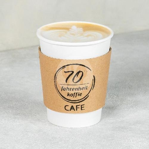 Hot Caramel Latte menu 70 Fahrenheit Koffie, Jimbaran