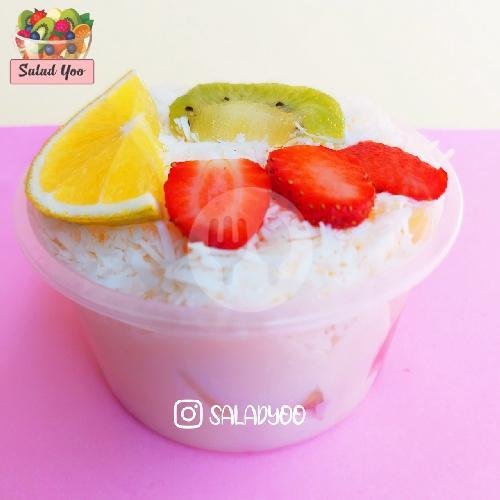 Salad Buah 300 Ml Yogurt Original menu Salad Yoo, Tukad Badung