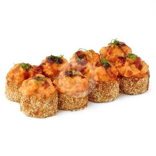 Baked Spicy Salmon Roll menu Deva Sushi, Bukit