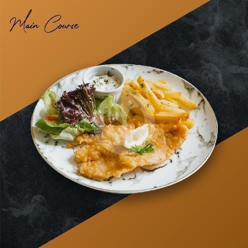 Fish and Chips menu Eighteen Coffee Bali, Kuta Selatan, Benoa
