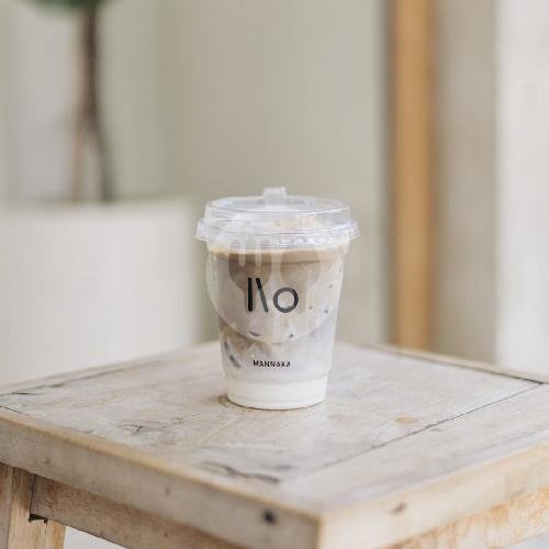 Ice Hojicha menu Mannaka Coffee & Matcha Bar, Seminyak