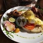 Eggs Benny menu Miss Ginger, Canggu