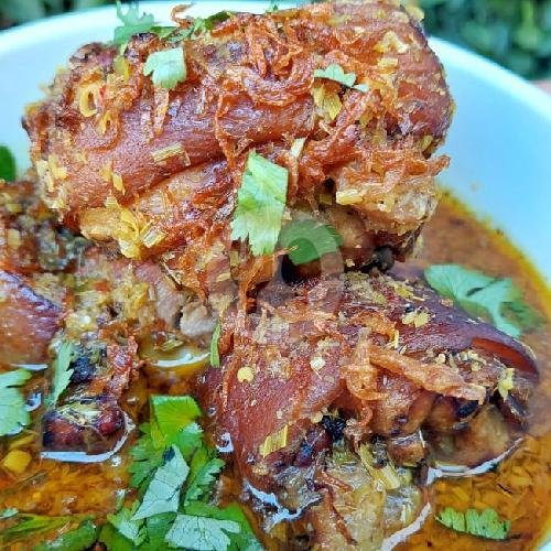 Balinese Smoked Pork Knuckle menu Souphoria, Bumbak