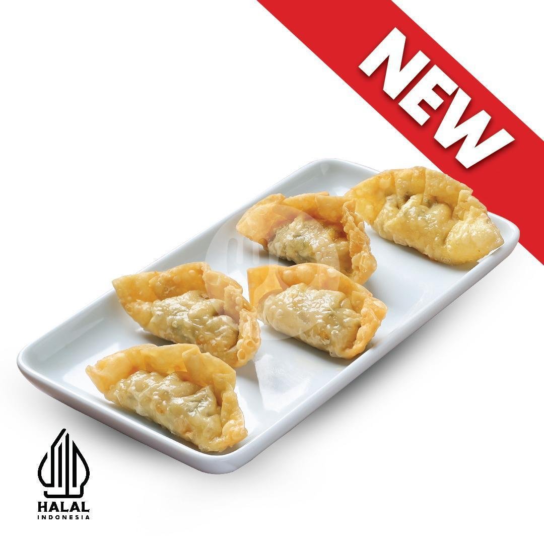 Chicken Gyoza 5 pcs menu HokBen, Teuku Umar