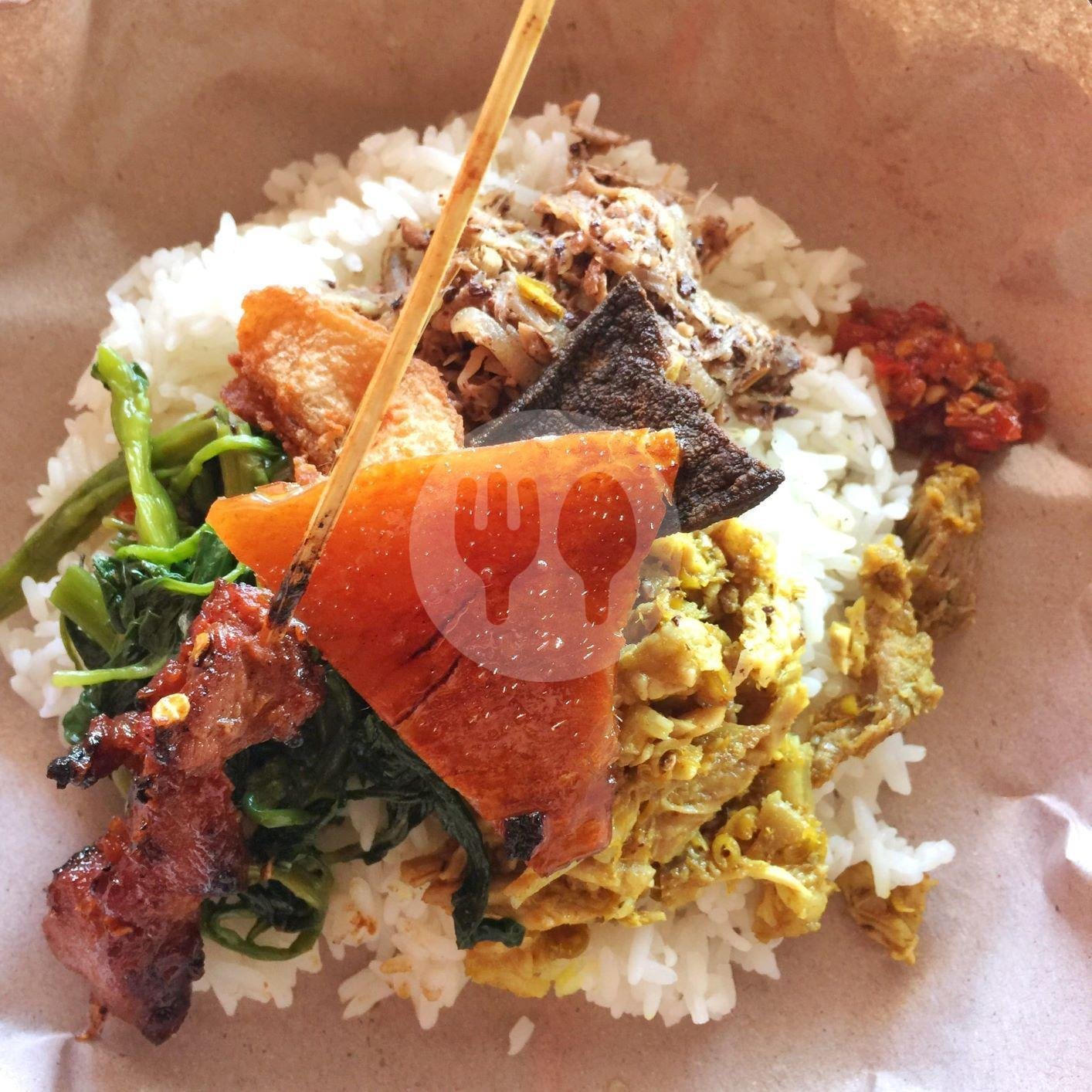 Nasi Babi Guling menu Babi Guling Sari Kembar 99, Teuku Umar