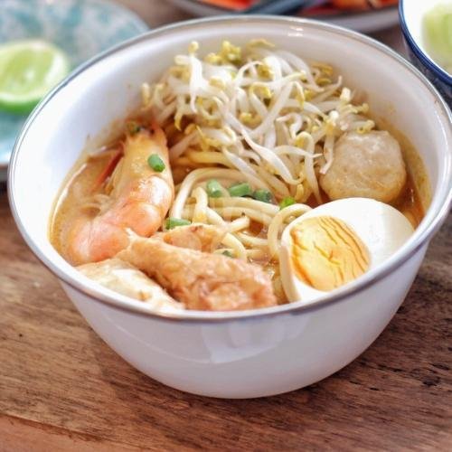 Curry Noodle menu Waroeng Nyonya, Bakmie, Noodle & Rice, Pecatu Food Center