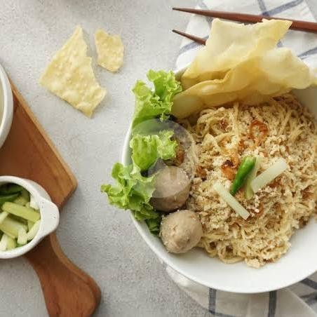 Mie Ayam Bakso Sapi menu Bakso, Mie & Soto Warung Cadas, Batur Raya