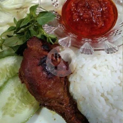 Nasi Box Ayam Bakar ( Paha Bawah ) menu Warung Bebek Mpok, Batu Layar