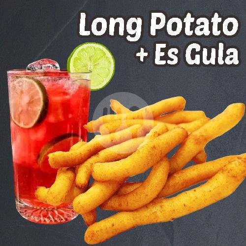 Long Potato + Es Gula menu Baljam - Baliku Jamur, Teuku Umar Barat