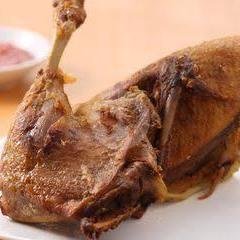 Bebek Jumbo Goreng menu Lalapan Mbok DoLLy