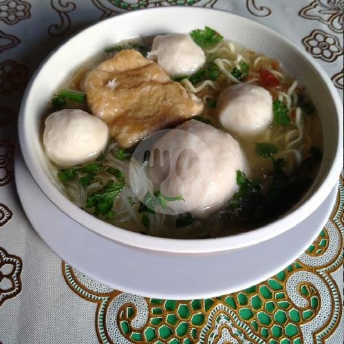 Bakso Ayam menu Mie Ayam & Bakso Solo Cak Mad, Dalung Permai