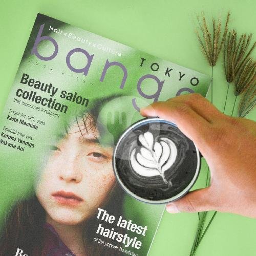Hot Charcoal Latte menu How I Met Coffee, Seminyak