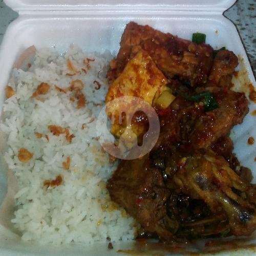 Nasi Ayam Pedas Kecap / Balado / Rica Rica menu Warung Van Koprool, Pemongan
