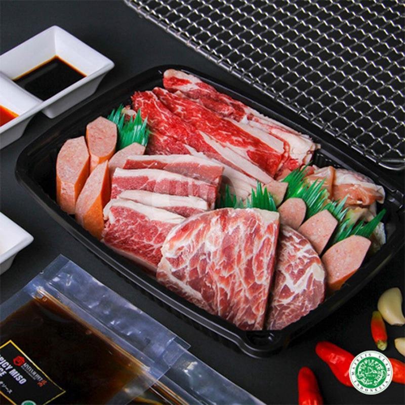 BBQ Value Set Set 2-3pax menu Shaburi & Kintan Buffet, TSM Bali