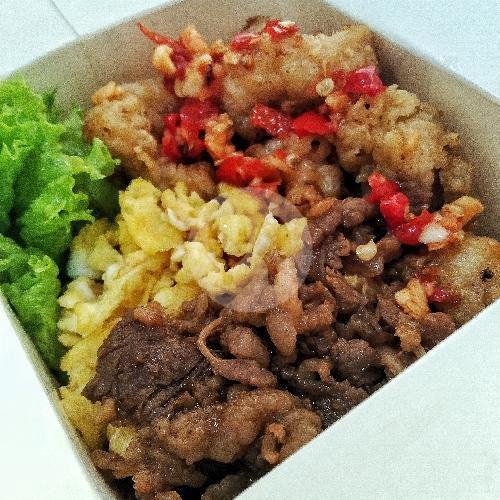 Nasi Rame menu CrazyCat Ricebowl, Kerobokan Kelod