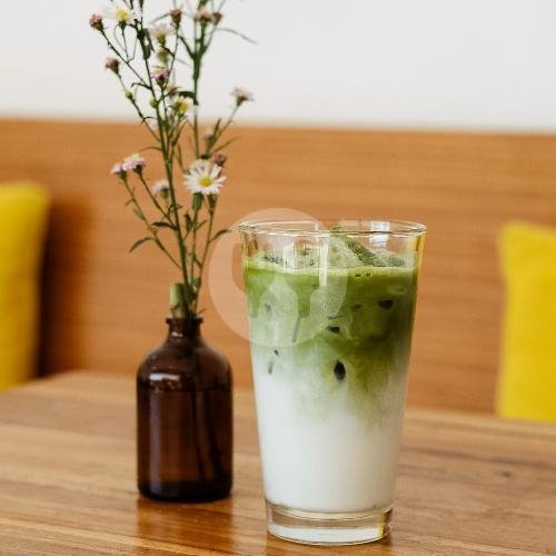 Iced Matcha Latte menu How I Met Coffee, Seminyak