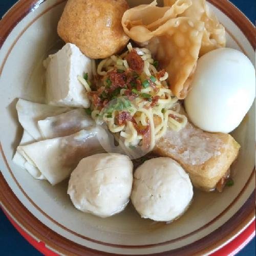 Bakso Ayam Komplit Pake Telur menu Warung Bakso Malang Cak Sis, Pandu