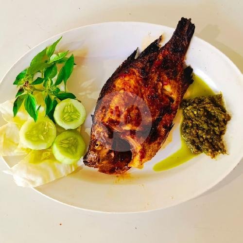 Ikan Nila Bakar menu Lalapan Mas Ded, Kediri, Tabanan, Bali