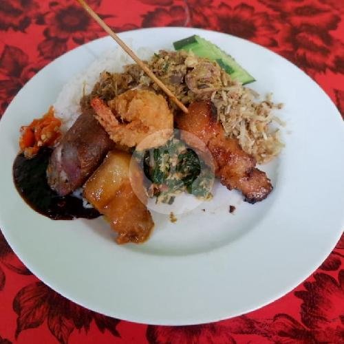 Nasi Campur Babi menu Warung Setiabudi Masakan Khas Bali, Cokroaminoto