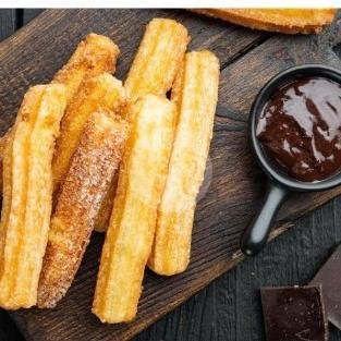 Churros Saos Coklat (10) menu Kedai Brownies Dan Cireng Tralala, Imam Bonjol