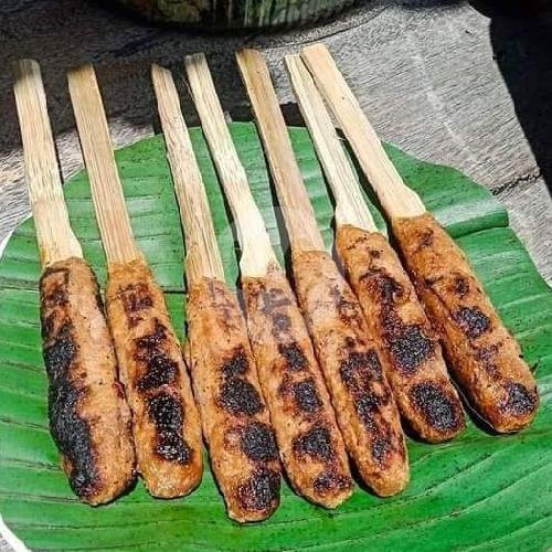 SATE PUSUT DAGING SAPI menu Kuliner Khas Lombok, Karang Taliwang