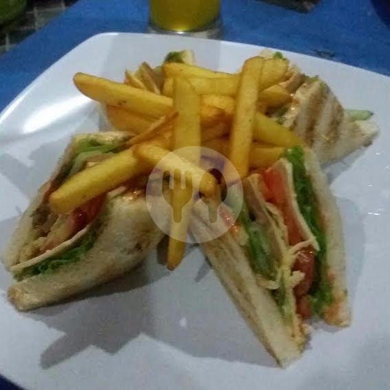 Club Sandwich menu Warung 789, Mengwi