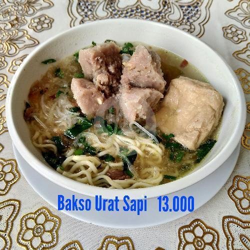 Bakso Urat Sapi menu Mie Ayam & Bakso Solo Cak Mad, Dalung Permai