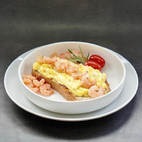 Shrimponegg menu Protein Island