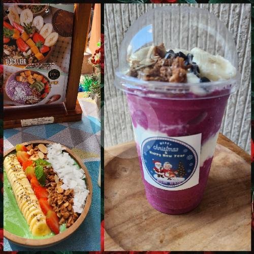 Omega Prime And Berry Yogurt Free Thermal Pax menu Nom Bali Smoothie Bowl, Seminyak