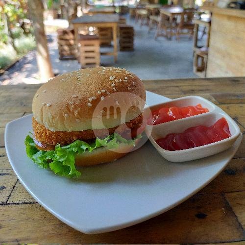Crispy Burger menu Warung Kemulan Blumbungan, Abiansemal