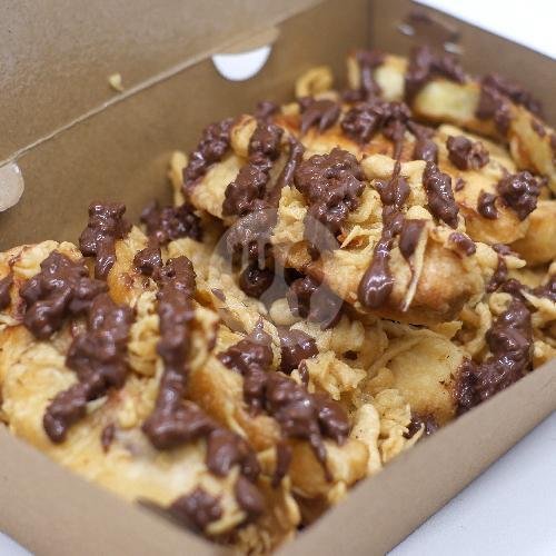 Pisang Goreng Coklat menu Hotdoh Pisang Goreng, Padang Luwih