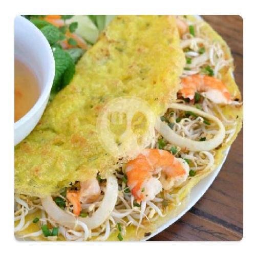 Banh Xeo Pork, Seafood menu Xich Lo Warung Vietnam, Kerobokan