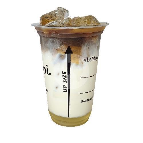 Ice Cappucino Upsize menu Belikopi. Sesetan