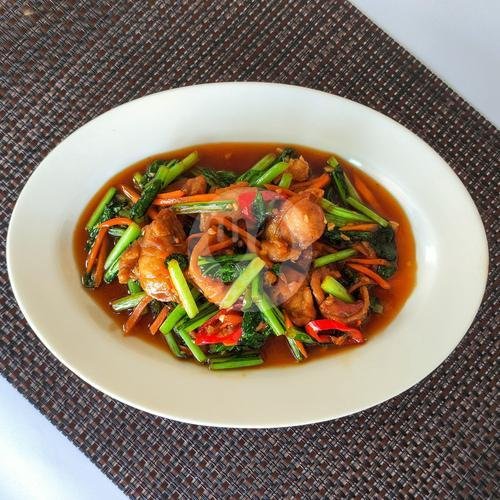 Ayam Sayur menu Nasi Goreng Ajik Budi, Dewi Supraba