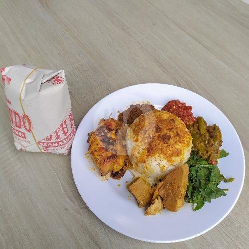 Nasi Ayam Bakar menu RM. Masakan Padang Restu Bundo, Taman Sari