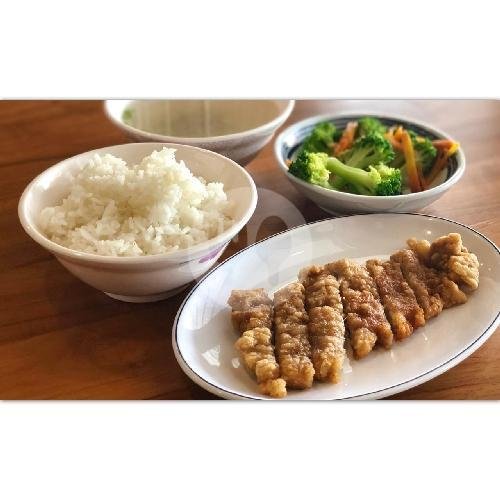 Nasi Paikut Taiwan ( Taiwanese Pork Chop with Rice ) menu Wei Wei Xin (Warung Taiwan), Pemelisan