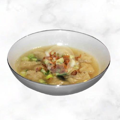 Tekwan Mie Indome menu Pempek Palembang Uncle Yayan, Kuta