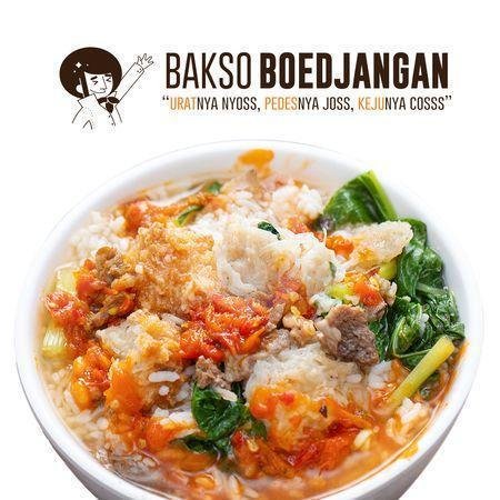 Nasi Bakso Gondrong menu Bakso Boedjangan, Jimbaran