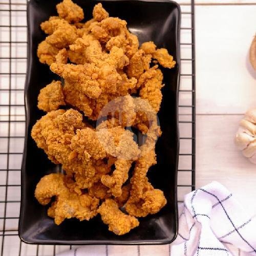 Kulit Crispy menu Gogo Fried Chicken, Kampus UNUD