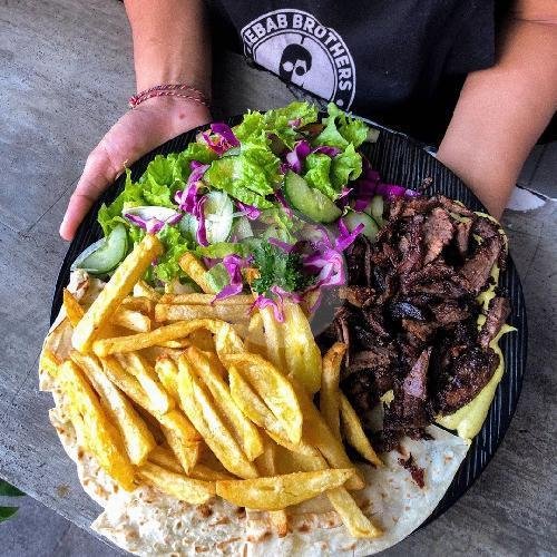 Doner Plate (wagyu Beef) menu Kebab Brothers Bali, Canggu