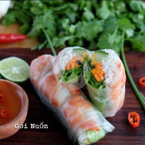Goi Cuon Prawn menu Xich Lo Warung Vietnam, Canggu