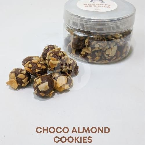 Choco Almond Cookies menu Naughty Brownies